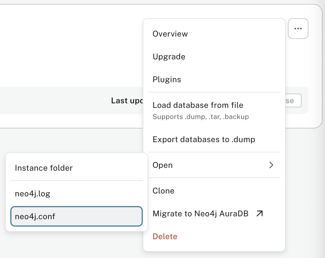 Open Settings